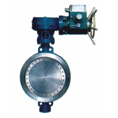 D973H electric wafer type hard seal butterfly valve